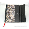 cardboard notebook cover with ribbon